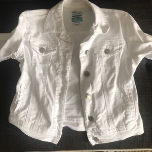 White Jean Jacket